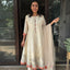 Ivory Shimmer Anarkali Set