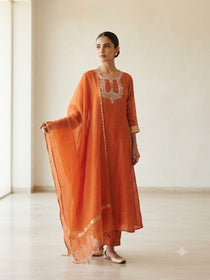 Zardosi Work Anarkali Suit