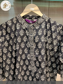 BLACK COTTON TOP