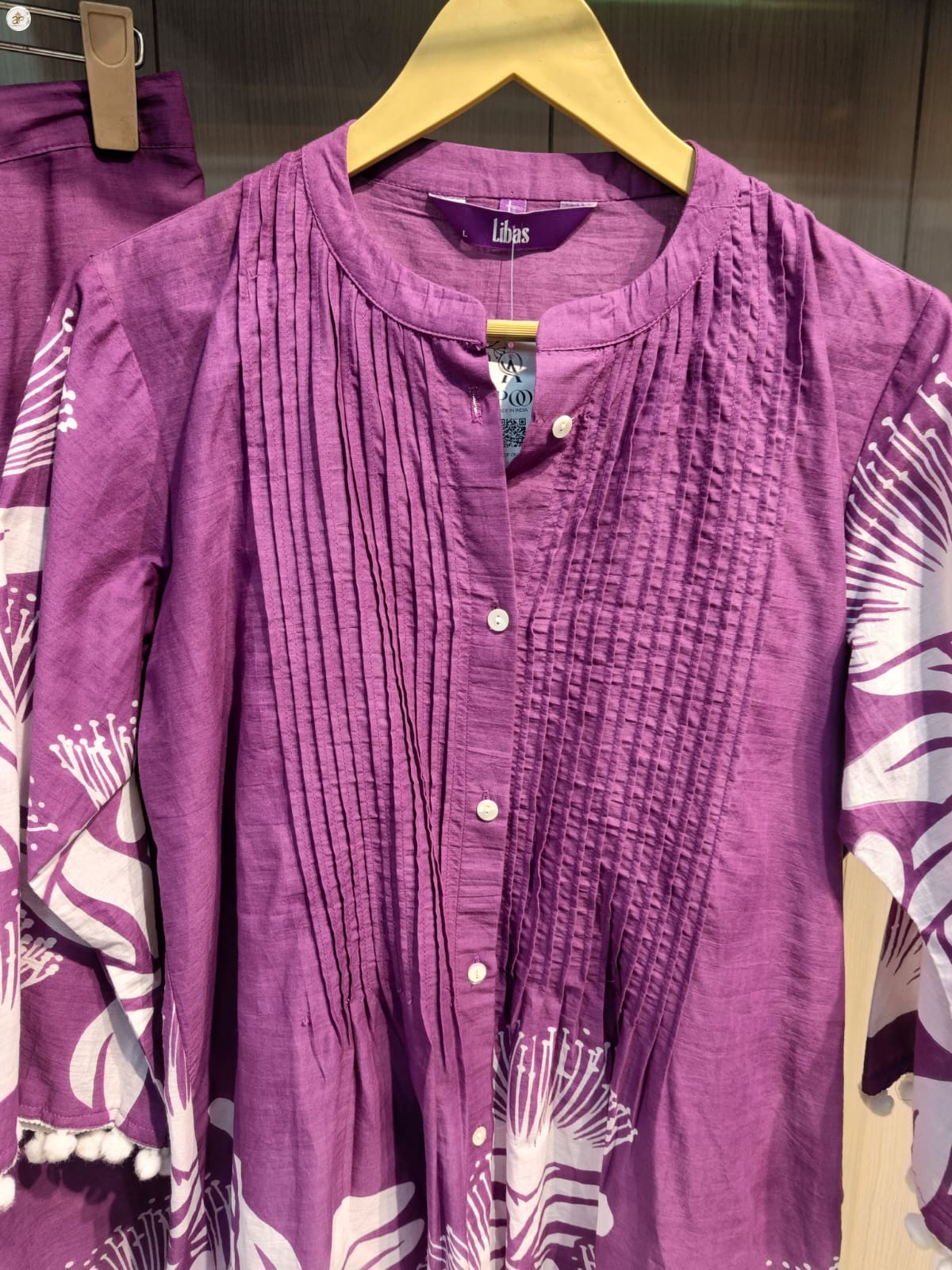 PURPLE ALINE COORDSET