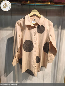 CREAM COTTON SHIRTS