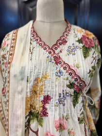 COTTON FLORAL ANGRAKHA