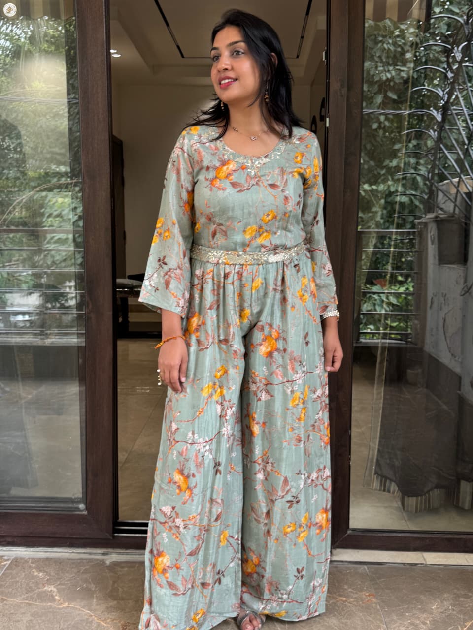 FLORAL JUMPSUIT
