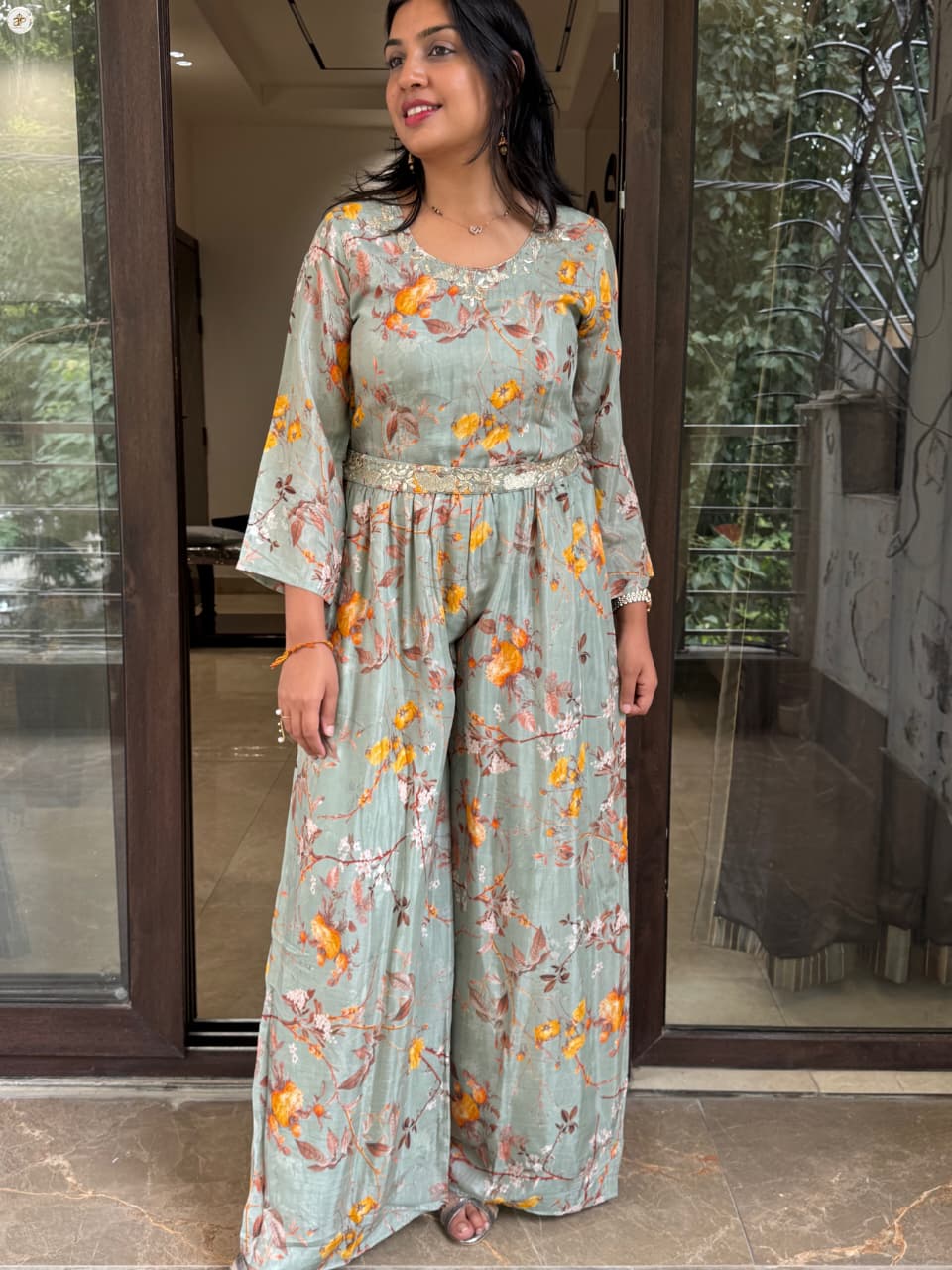 FLORAL JUMPSUIT