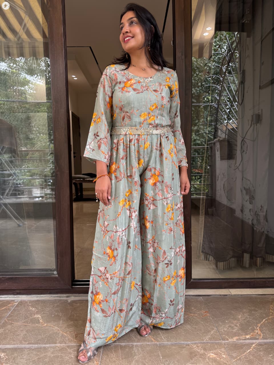 FLORAL JUMPSUIT