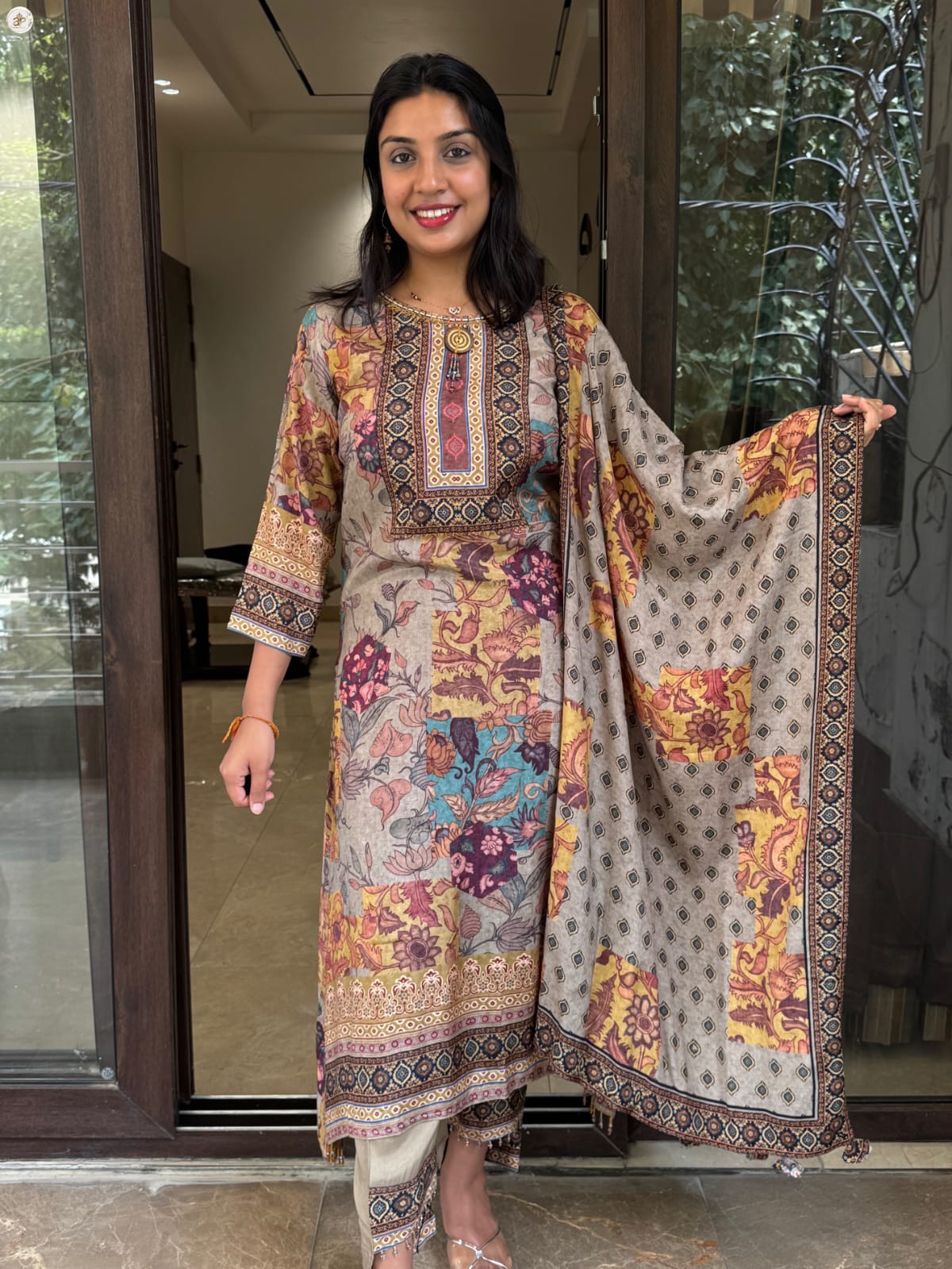 KALAMKAARI SUIT SET
