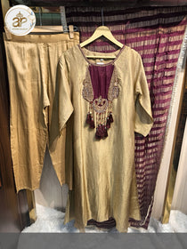 TISSUE SILK ALINE SUIT SET