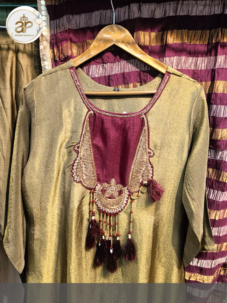 TISSUE SILK ALINE SUIT SET