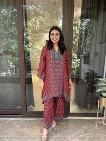 Trendy Ajrakh Co-ord