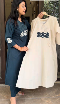 ALINE COTTON KURTA SETS