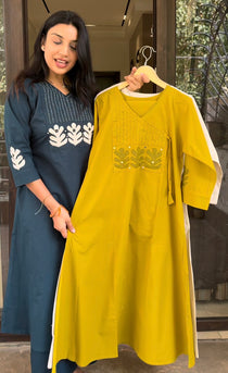ALINE COTTON KURTA SETS