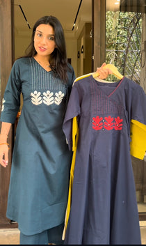 ALINE COTTON KURTA SETS