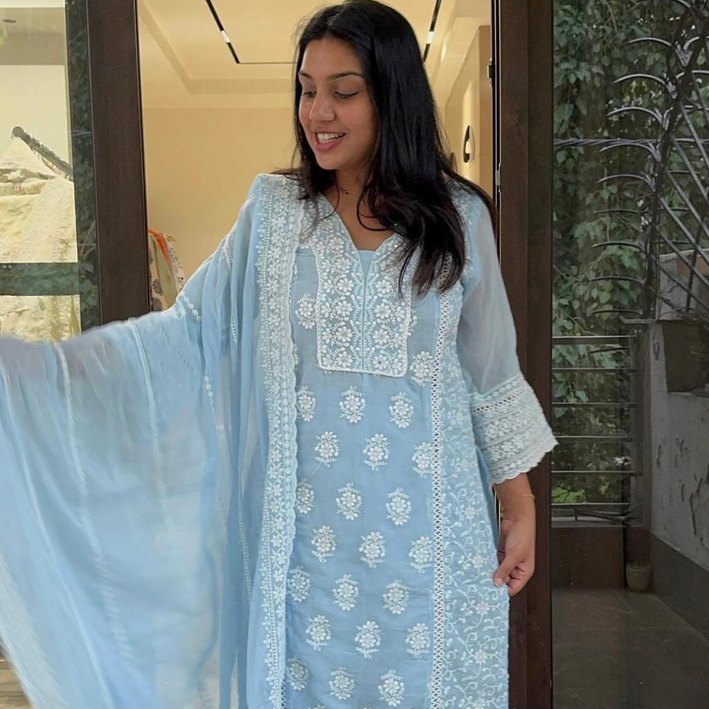MUL MUL COTTON SUITS SET