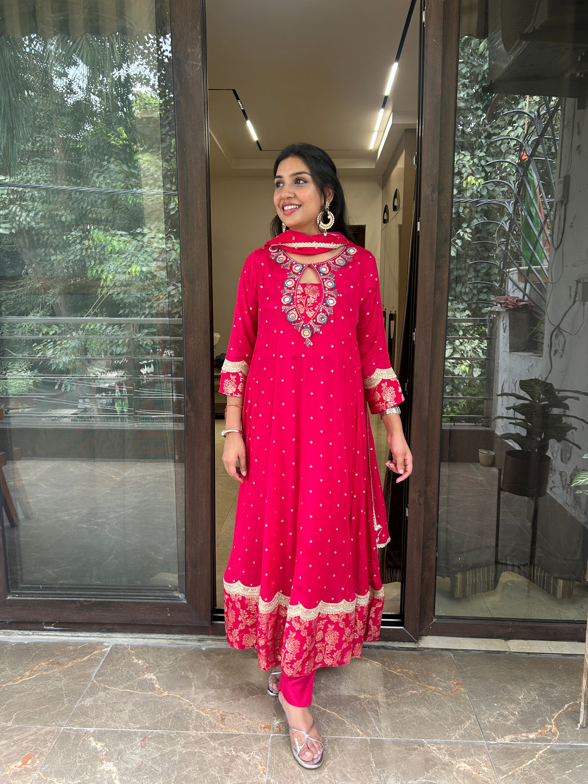 Mayurika Silk Anarkali
