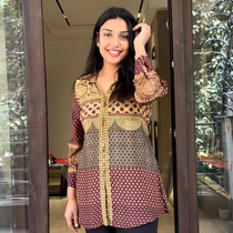 AJRAKH SHIRTS GREEN