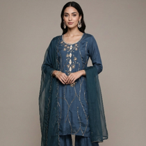 Navy Sharara