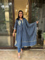 Comfort Blue Anarkali