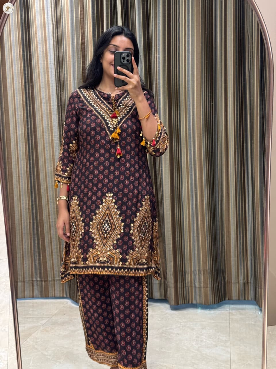 MAROON WINE COORDSET
