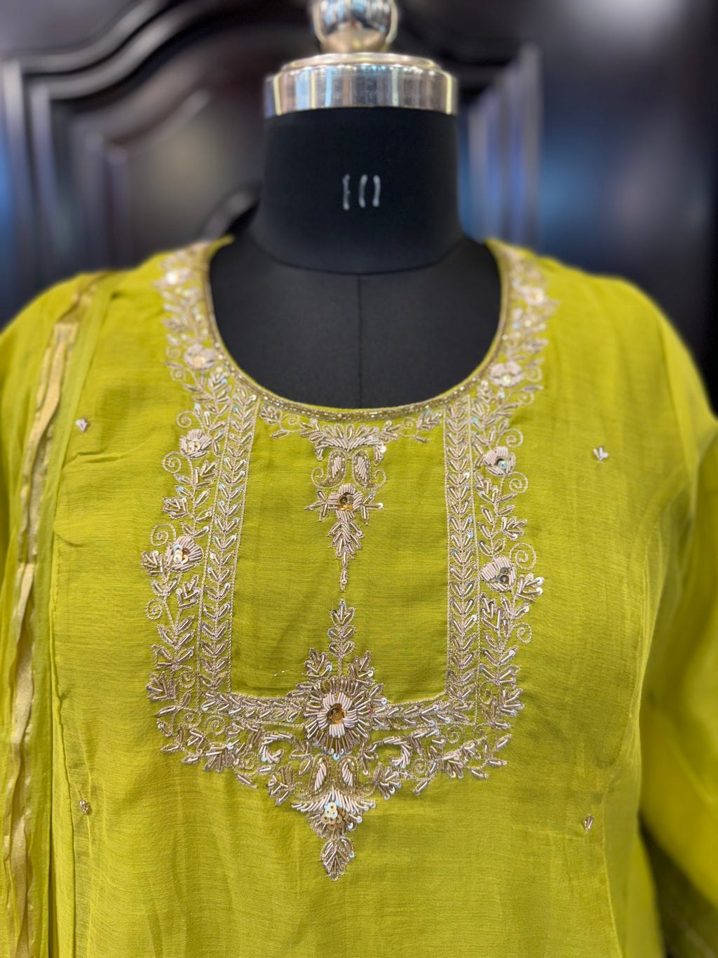 Zardosi Work Anarkali Suit