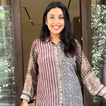 AJRAKH SHIRTS BROWN