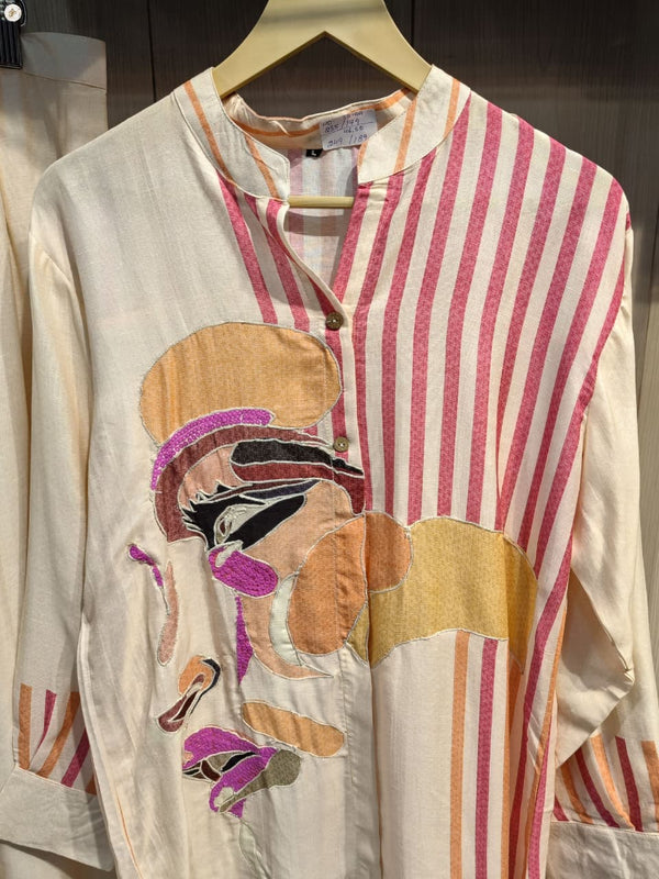 PASTEL EMBRODIERY COORDSET