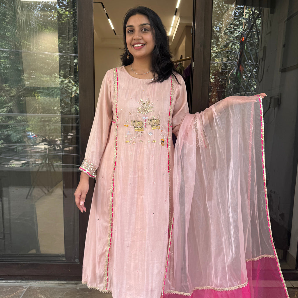 Pretty Pink Anarkali
