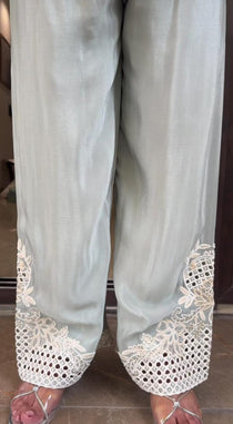 PASTEL CUTWORK COORDSET