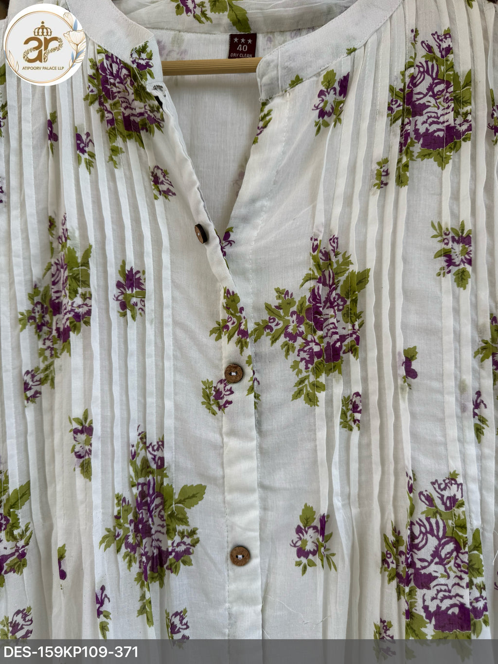 FLORAL MUL KURTA SET