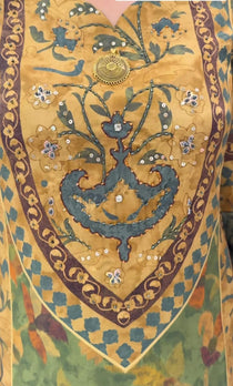 GREEN FLORAL COORDSET