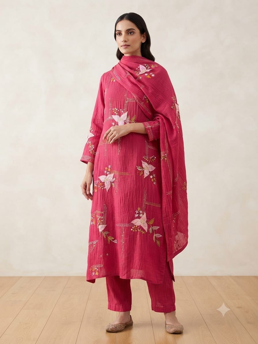 Umang Embroidery Suit Set