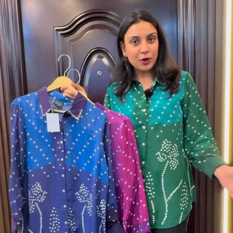 OMBRE BANDNI SHIRT Main image