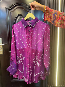 OMBRE BANDNI SHIRT