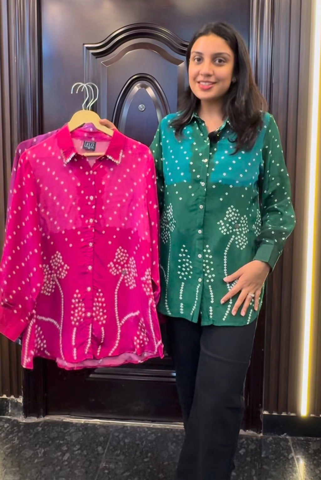OMBRE BANDNI SHIRT