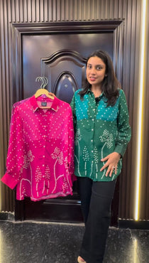 OMBRE BANDNI SHIRT