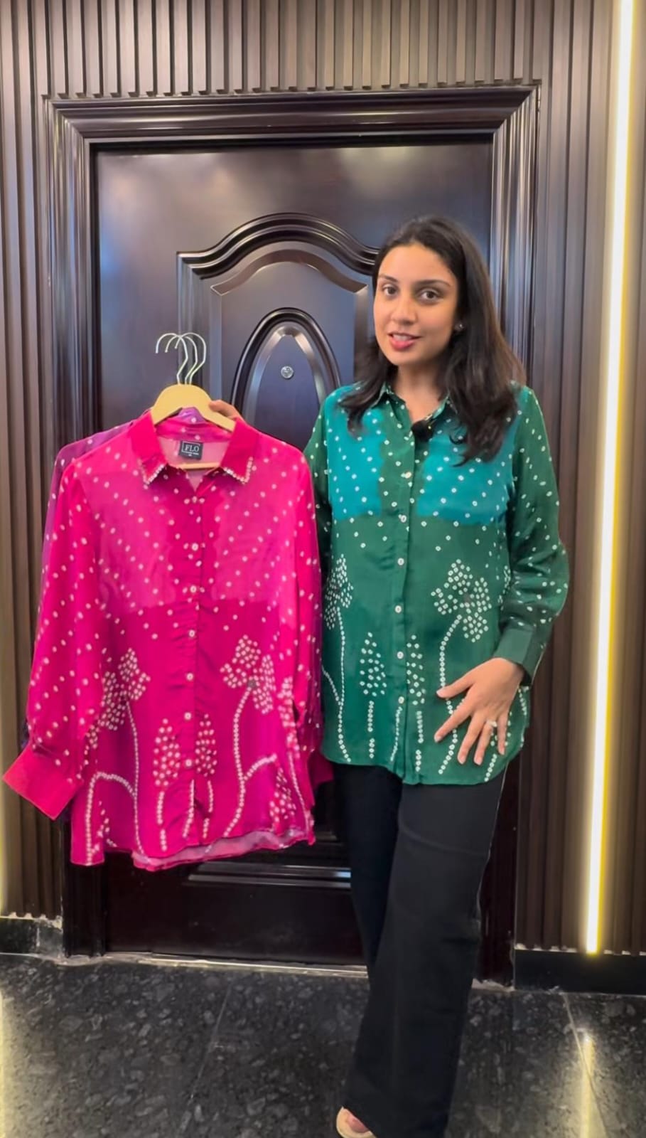 OMBRE BANDNI SHIRT