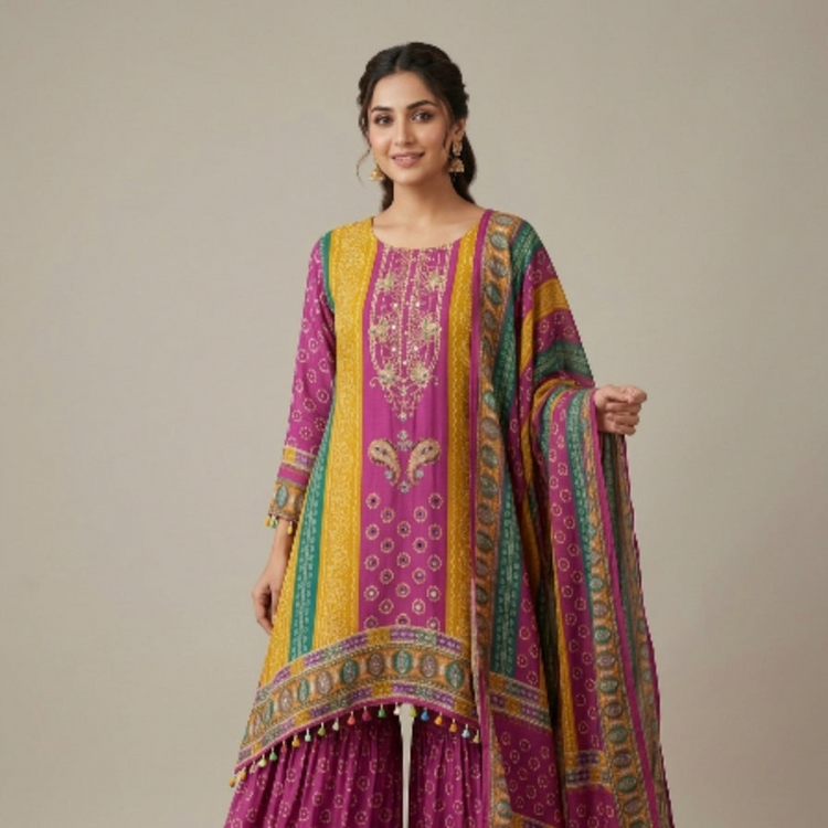 RangRez Sharara Main image