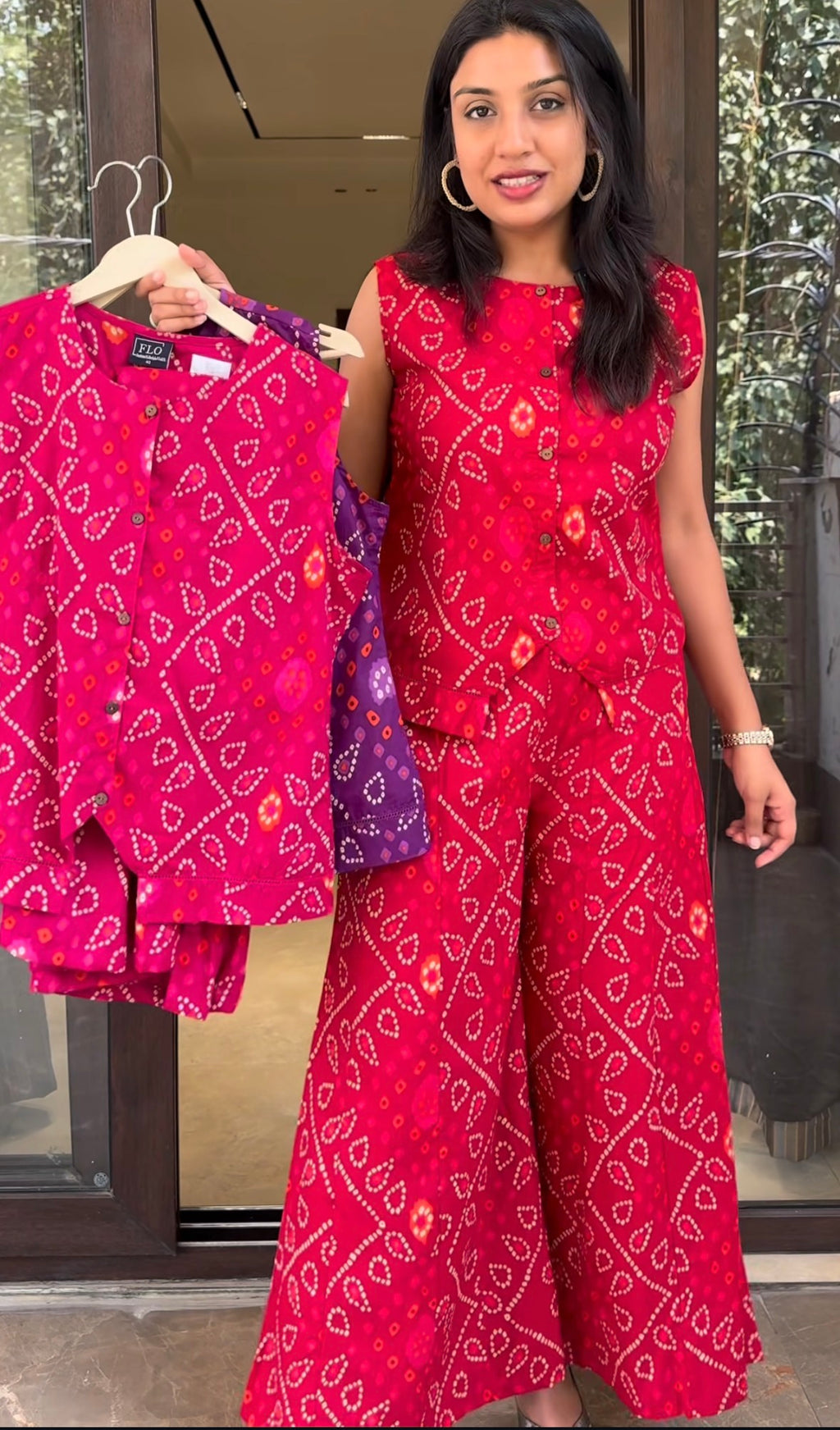 BANDNI COTTON VEST SET