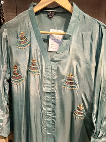SEA GREEN TUCK-IN COORD