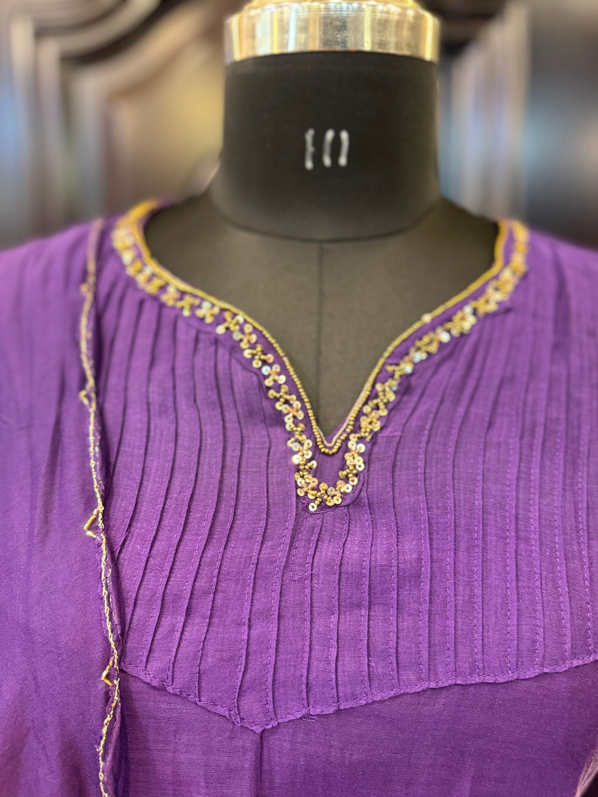Handwork Zari Anarkali Set