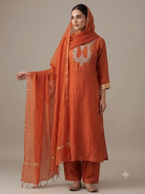 Zardosi Work Anarkali Suit
