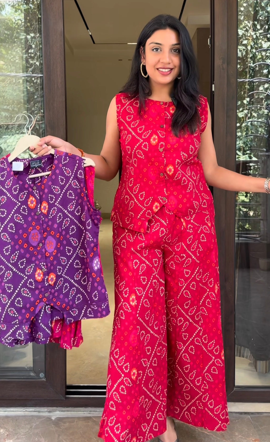 BANDNI COTTON VEST SET