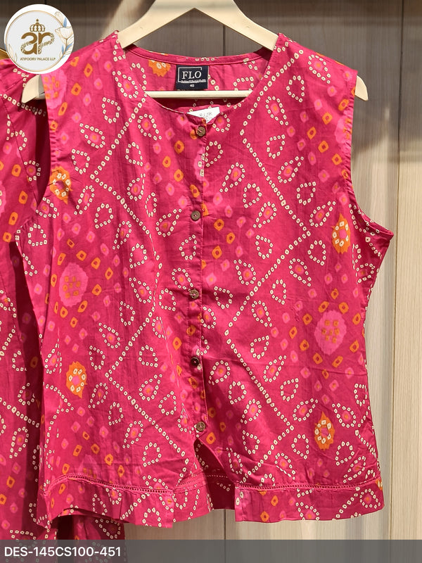 BANDNI COTTON VEST SET