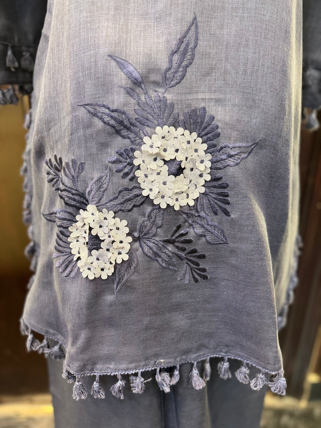 APPLIQUE FLOWER COORDS