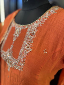 Zardosi Work Anarkali Suit