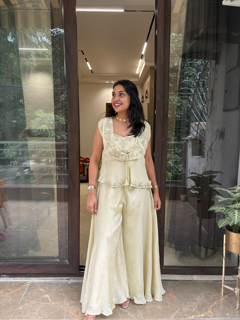JACKET INDO WESTERN SET