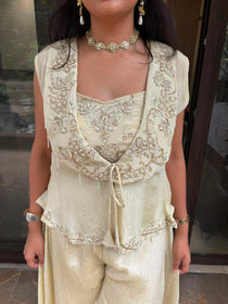 JACKET INDO WESTERN SET