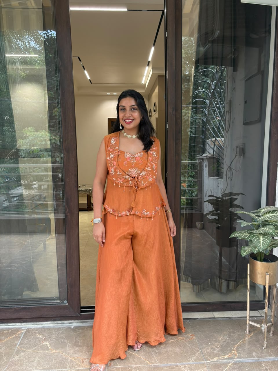 JACKET INDO WESTERN SET