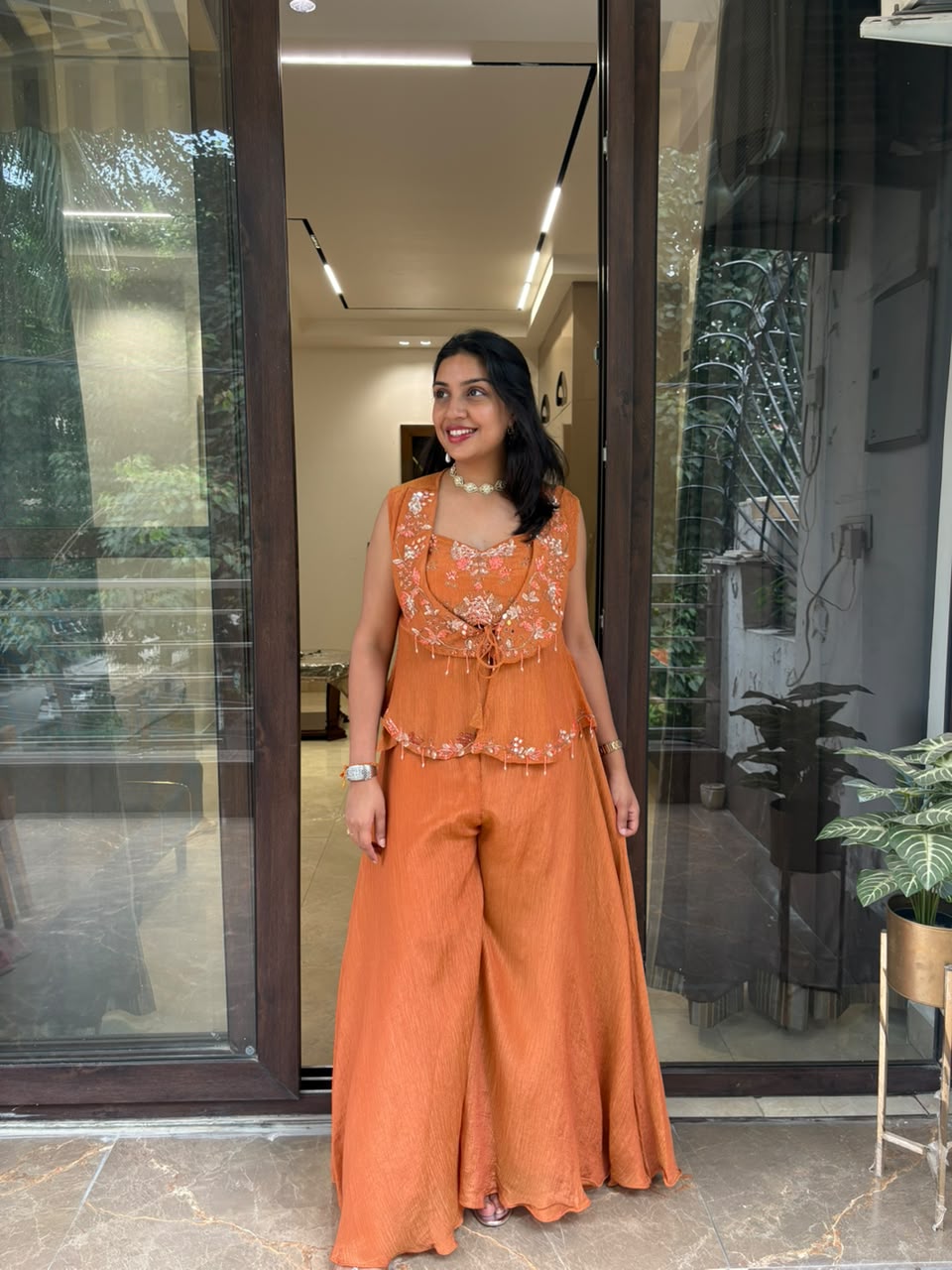 JACKET INDO WESTERN SET