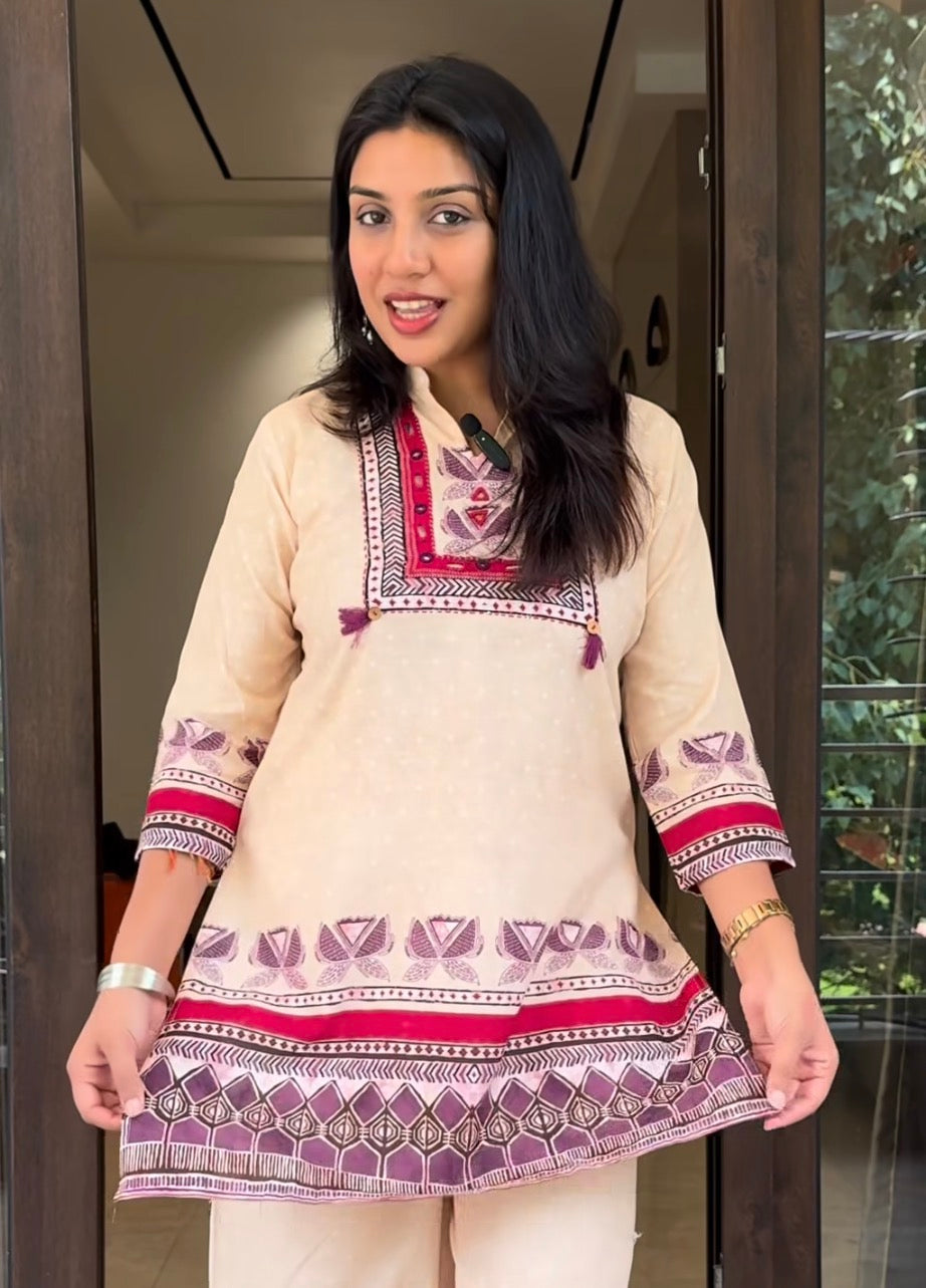 JAIPURI COTTON COORDSET