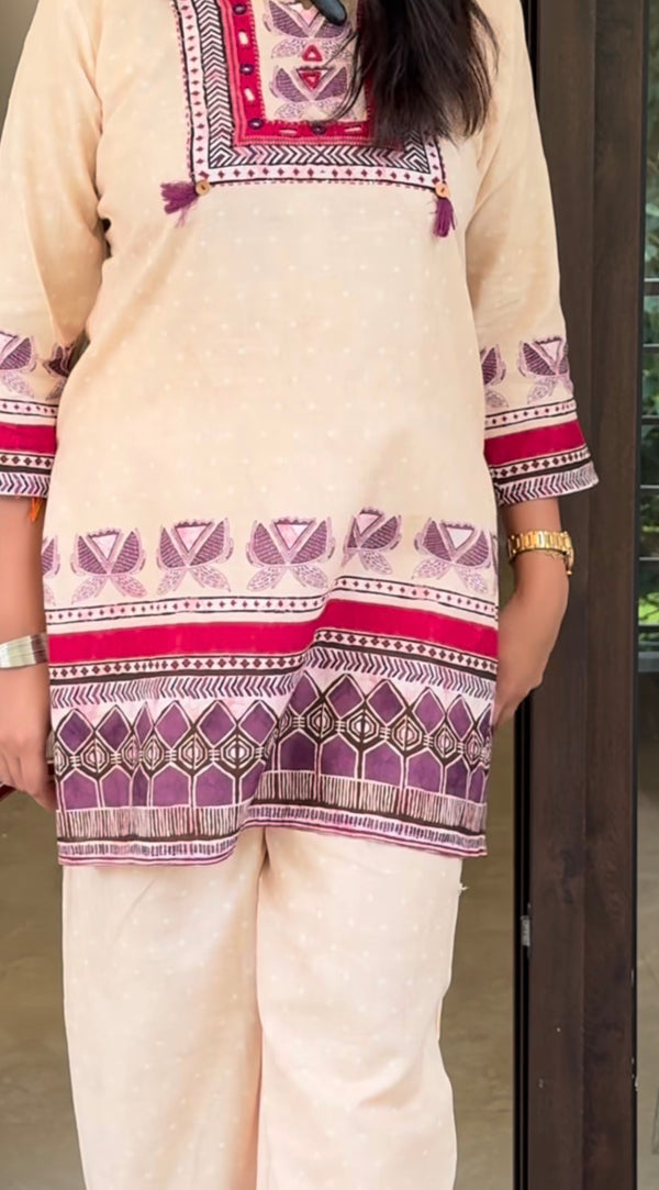 JAIPURI COTTON COORDSET